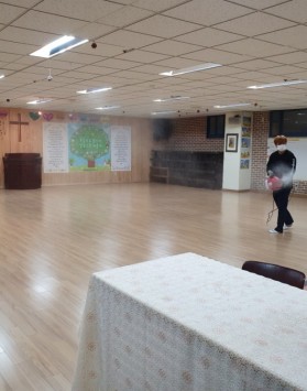 영락교회 살균소독